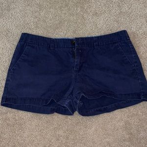 Size 10 Navy Cotton Shorts